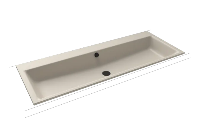 Hovedbilde Kaldewei PURO Mod 3169 Nedfelt Servant, 120x46 cm, Warm Grey 10, 0 ...