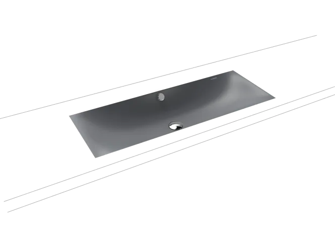 Hovedbilde Kaldewei SILENIO Underlimt Servant Mod 3048 93.4x39.1 cm, Black Matt ...