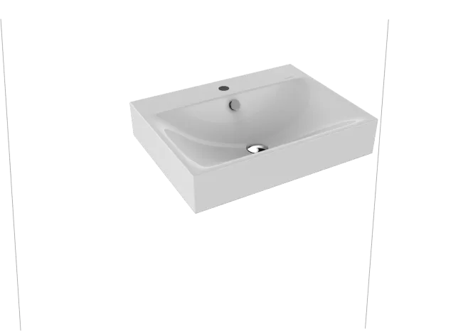 Hovedbilde Kaldewei SILENIO Vegghengt Servant Mod 3044 60x46 cm, Alpine White, 1 ...