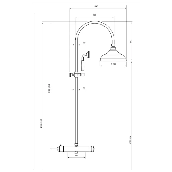 Hovedbilde Tapwell XCOL7269 takdusj