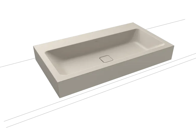 Hovedbilde Kaldewei CONO Mod 3086 Toppmontert Servant, 90x50 cm, Warm Grey 10, 0 ...