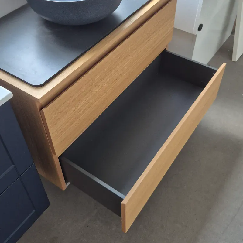OUTLET: Quadro Bad Oslo 90 cm Baderomsmøbel Lys Eik - Utstilling