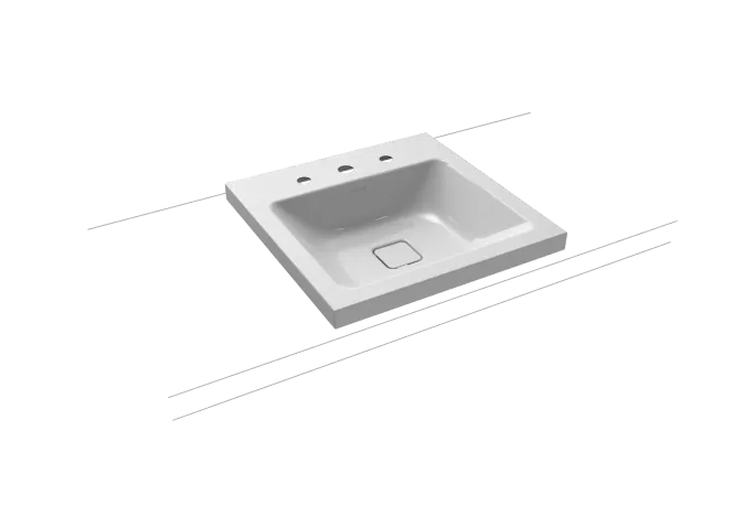 Hovedbilde Kaldewei CONO Mod 3076 Toppmontert Servant, 50x50 cm, Manhattan, 3 ...