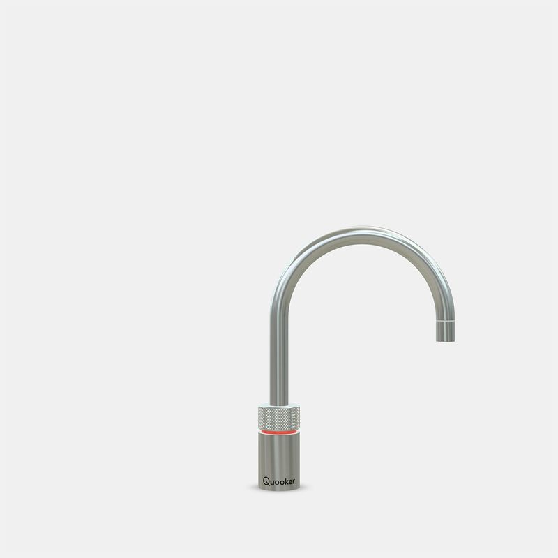 Quooker Nordic Round rustfritt stål