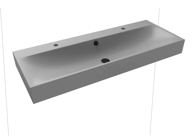 Hovedbilde Kaldewei SILENIO Vegghengt Servant Mod 3046 120x46 cm, Black Matt ...