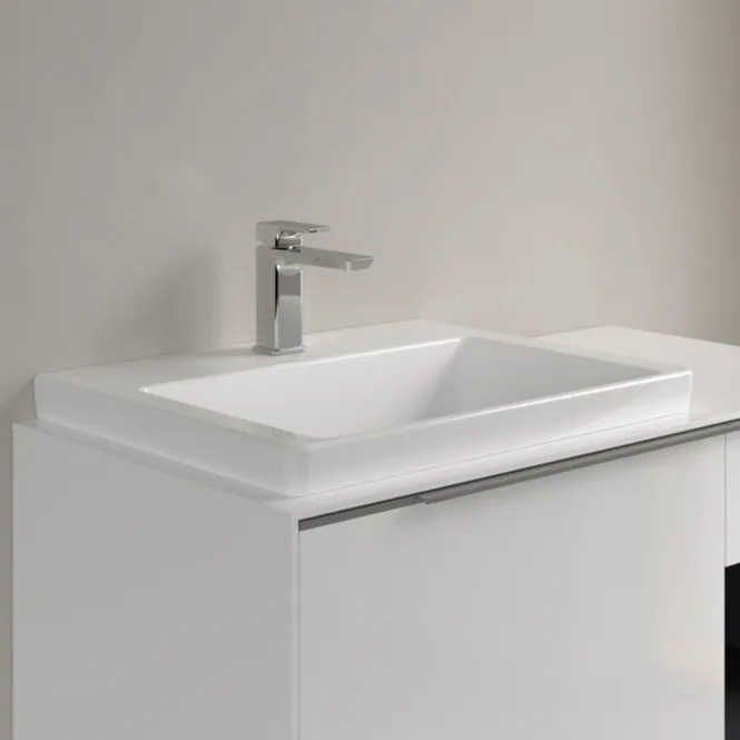 Hovedbilde Villeroy & Boch Subway 3.0 enkel møbelservant 60 cm med kranhull