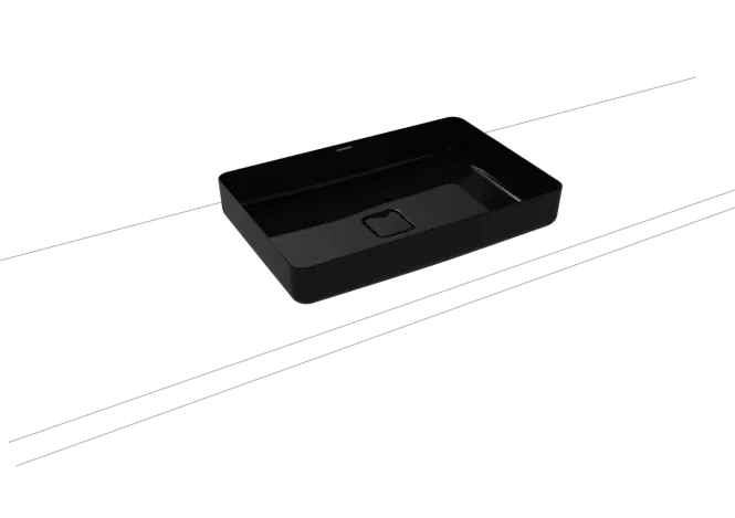 Hovedbilde Kaldewei MIENA Mod 3185 Toppmontert Servant, 58x38 cm, Black, 0 ...