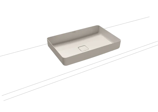 Hovedbilde Kaldewei MIENA Mod 3185 Toppmontert Servant, 58x38 cm, Pergamon, 0 ...