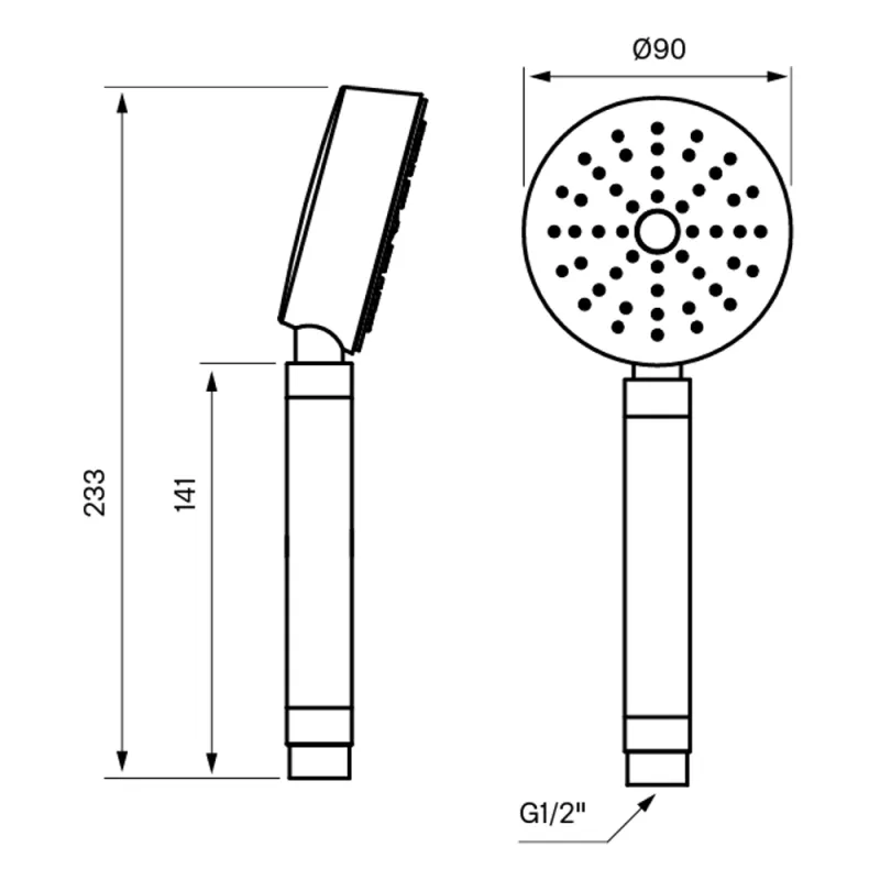Tapwell ZDOC072 hånddusj