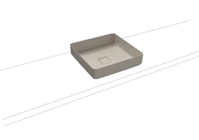 Hovedbilde Kaldewei MIENA Mod 3184 Toppmontert Servant, 40x40 cm, Warm Grey 10, ...