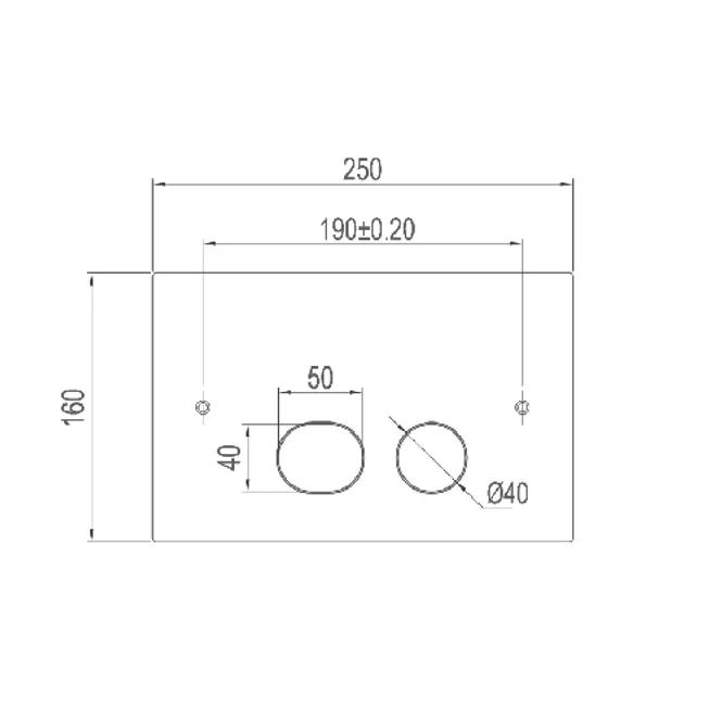 Hovedbilde INR Steel Style betjeningsplate