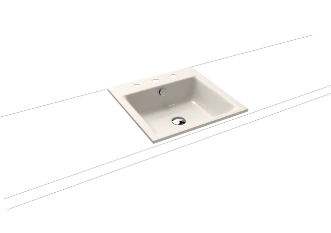 Hovedbilde Kaldewei PURO Mod 3150 Nedfelt Servant, 46x46 cm, Pergamon, 3 ...
