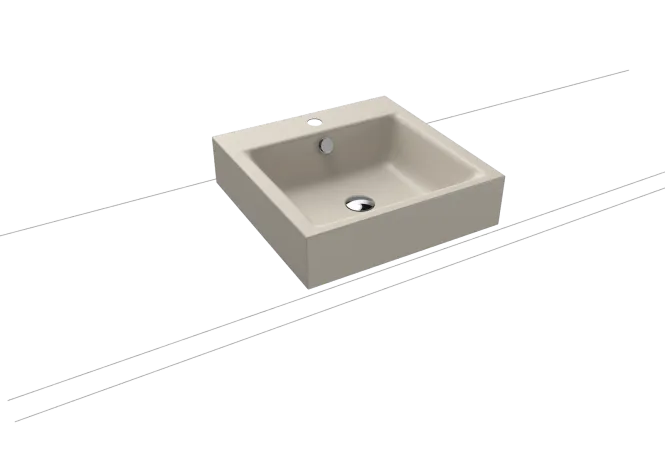 Hovedbilde Kaldewei PURO Mod 3156 Toppmontert Servant, 46x46 cm, Warm Grey 10, 1 ...
