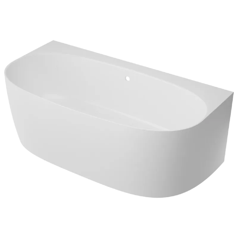 Strømberg Arden Back-To-Wall Badekar 160x86 cm