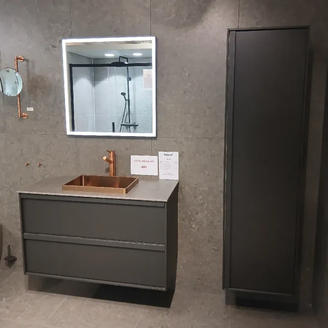 Hovedbilde OUTLET: Haven H2 Møbelpakke 100 cm, Dark oak - Utstillingsmodell