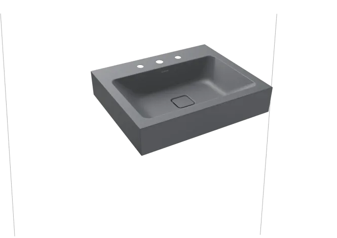 Hovedbilde Kaldewei CONO Mod 3089 Vegghengt Servant, 60x50 cm, Cool Grey 70, 3 ...