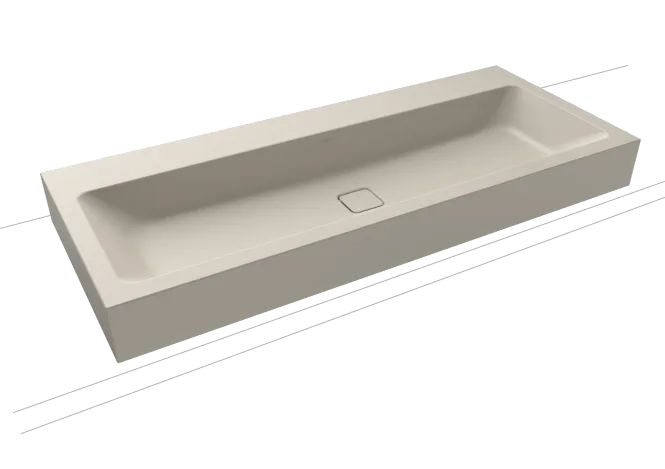 Hovedbilde Kaldewei CONO Mod 3091 Vegghengt Servant, 120x50 cm, Warm Grey 10, 0 ...