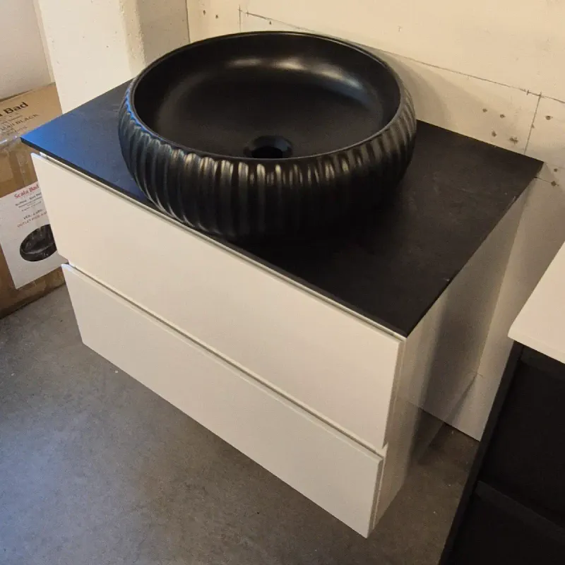 OUTLET: Scala Bad Formia 75 cm Baderomsmøbel Hvit - Utstilling