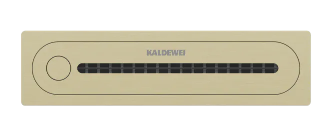 Hovedbilde Kaldewei FLOWPOINT ZERO Mod 2410 Designslukrist, 23.3x6 cm, Brushed ...