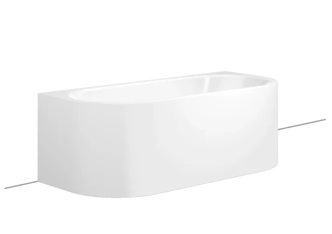Hovedbilde Kaldewei MEISTERSTÜCK CENTRO DUO 2 Mod 1135 Back-To-Wall Badekar, ...
