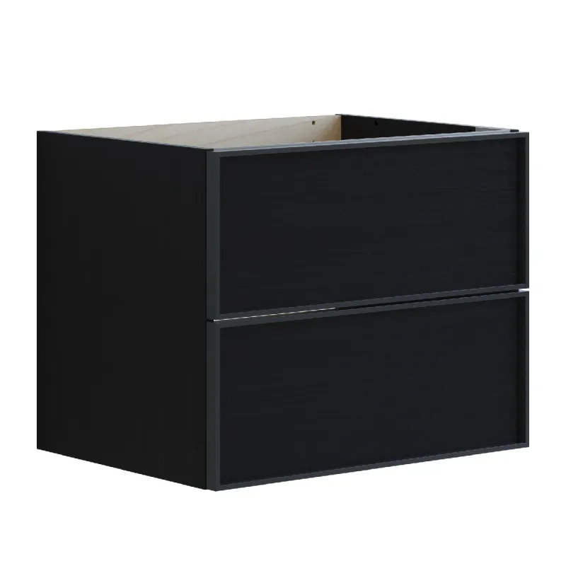 Dansani Inzo Urban Servantskap 60x44 cm med sort ramme for enkel servant