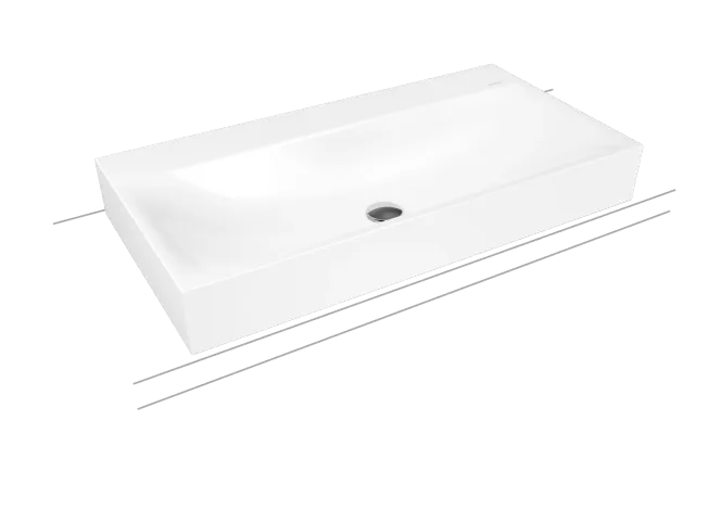 Hovedbilde Kaldewei SILENIO Toppmontert Servant Mod 3043 90x46 cm, Alpine White, ...