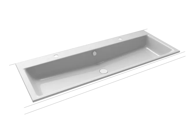 Hovedbilde Kaldewei PURO Mod 3169-D Dobbel Nedfelt Servant, 120x46 cm, ...