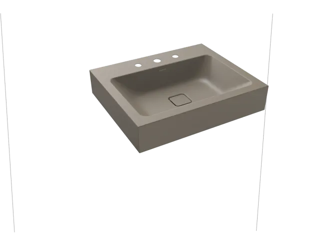 Hovedbilde Kaldewei CONO Mod 3089 Vegghengt Servant, 60x50 cm, Warm Grey 60, 3 ...