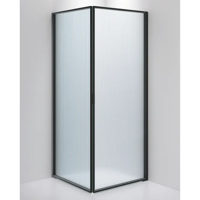 Hovedbilde INR Edge 12 Dusjhjørne – Onyx – 90x90 cm