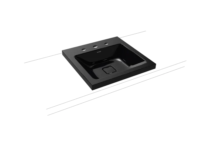 Hovedbilde Kaldewei CONO Mod 3076 Toppmontert Servant, 50x50 cm, Black, 3 ...