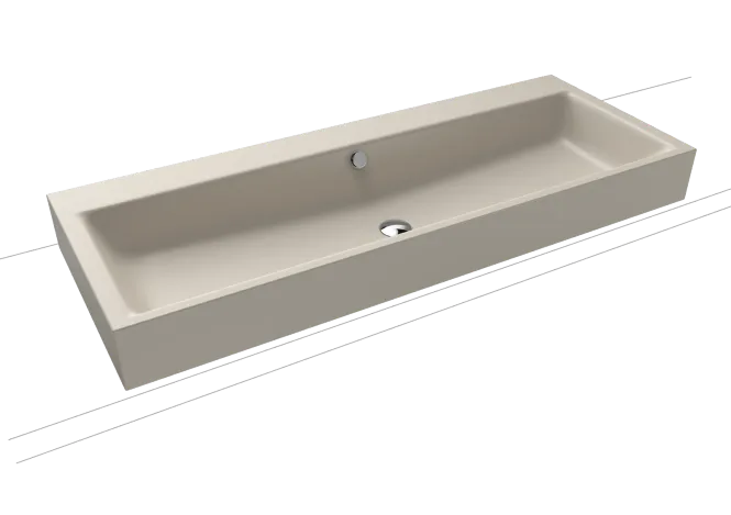 Hovedbilde Kaldewei PURO Mod 3168-D Dobbel Toppmontert Servant, 120x46 cm, Warm ...