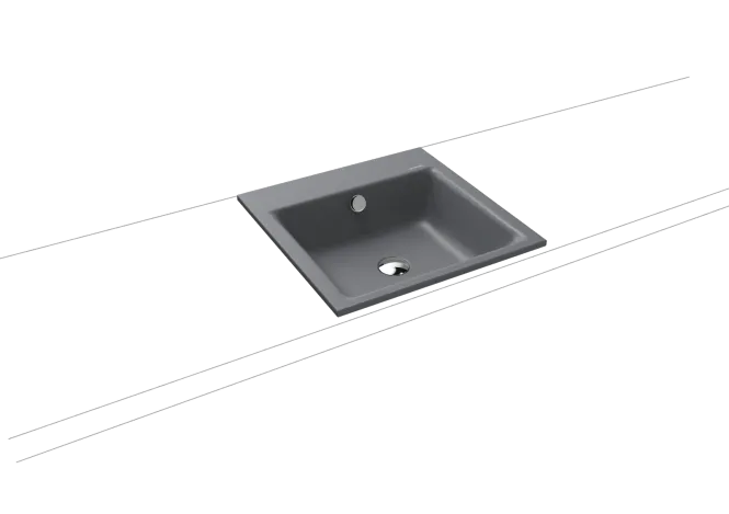 Hovedbilde Kaldewei PURO Mod 3150 Nedfelt Servant, 46x46 cm, Cool Grey 70, 0 ...