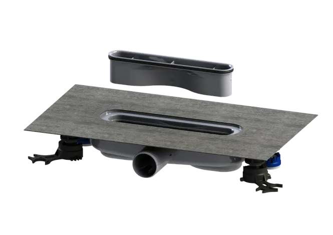 Hovedbilde Kaldewei Avløpssett Mod 4204 FlowDrain Horisontal lav