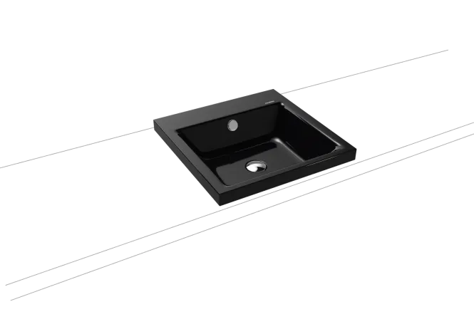 Hovedbilde Kaldewei PURO Mod 3153 Toppmontert Servant, 46x46 cm, Black, 0 ...