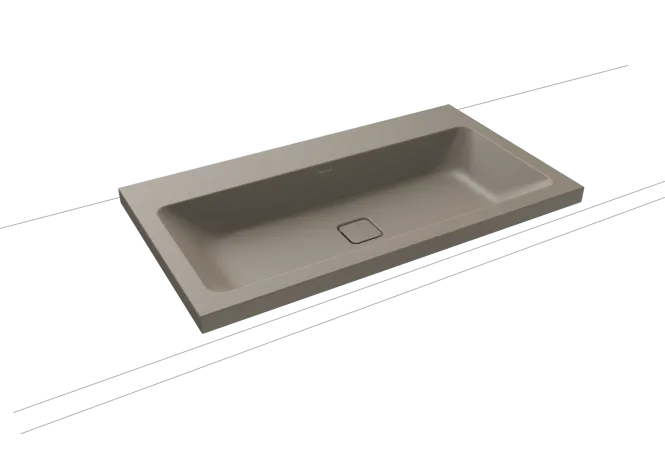 Hovedbilde Kaldewei CONO Mod 3084 Toppmontert Servant, 90x50 cm, Warm Grey 60, 0 ...