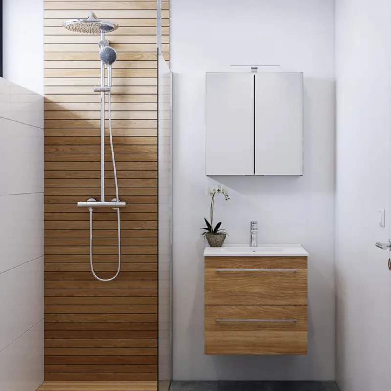 Dansani Amber enkel møbelservant 61-121 cm - porselen