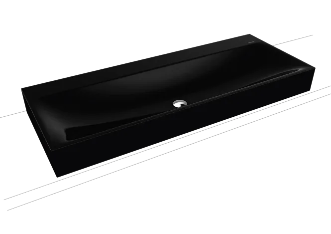 Hovedbilde Kaldewei SILENIO Toppmontert Servant Mod 3049 120x46 cm, Black, 0 ...