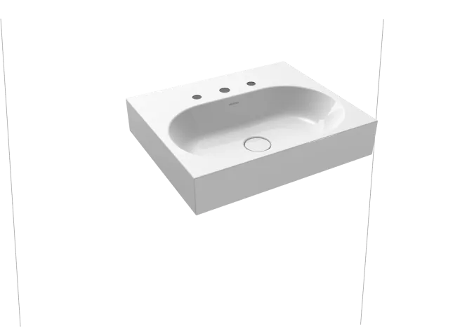 Hovedbilde Kaldewei CENTRO Mod 3061 Vegghengt Servant, 60x50 cm, Alpine White, 3 ...