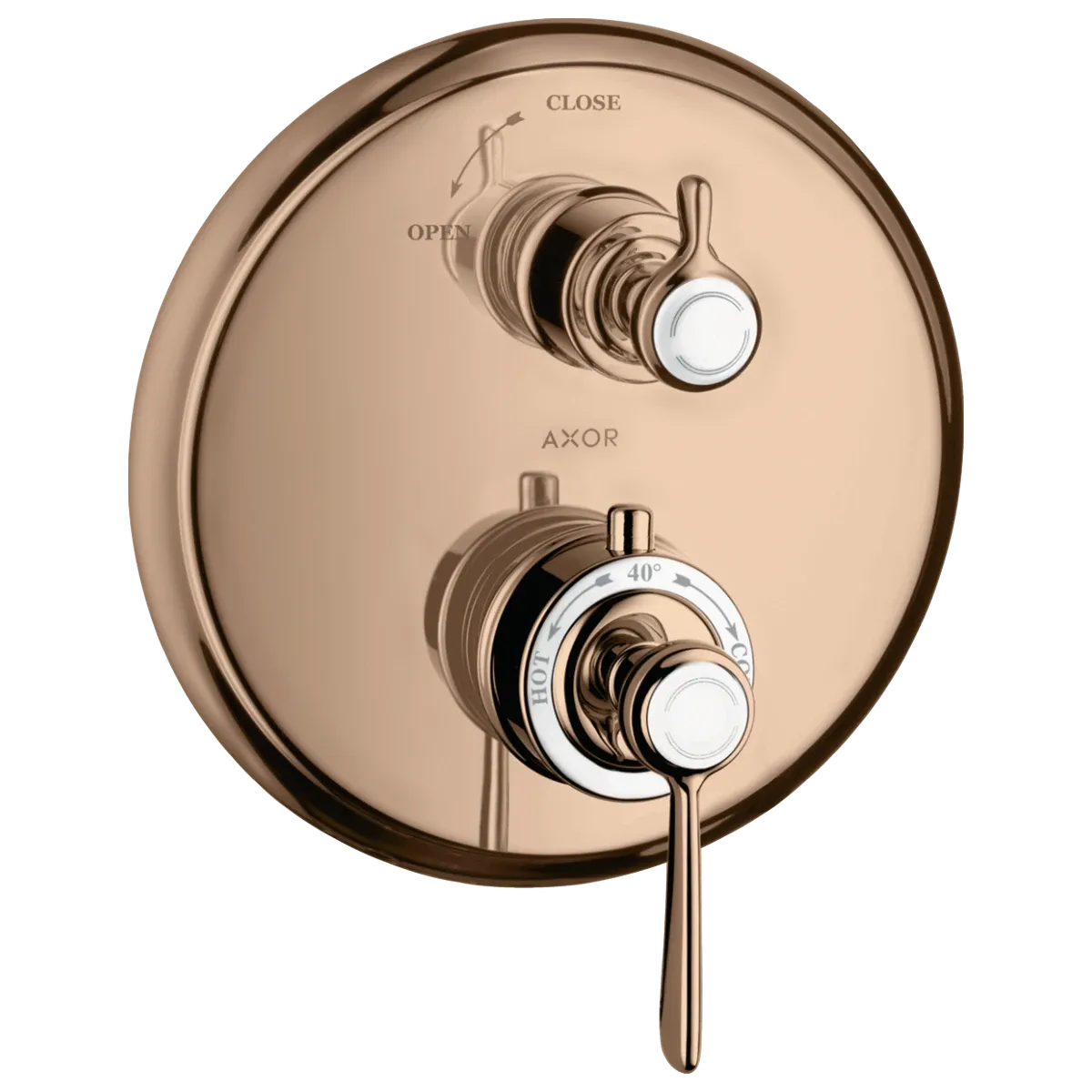 Axor Montreux Innebygd Termostatmodul med vingegrep og avsperring - 1 uttak