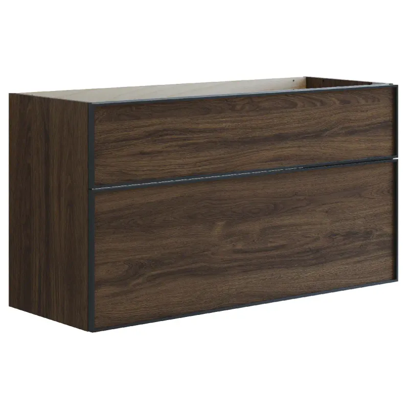 Dansani Inzo Urban Servantskap 120x44 cm med sort ramme for enkel servant