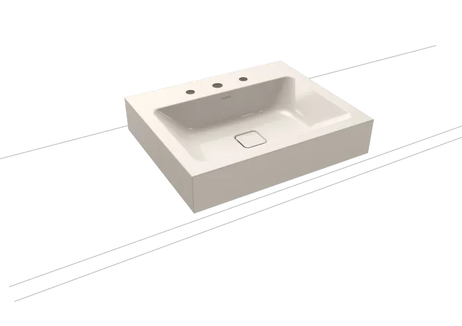 Hovedbilde Kaldewei CONO Mod 3085 Toppmontert Servant, 60x50 cm, Pergamon, 3 ...