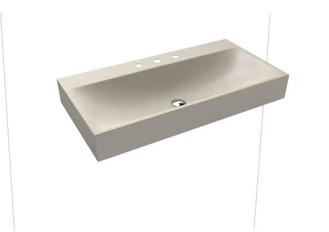 Hovedbilde Kaldewei SILENIO Vegghengt Servant Mod 3045 90x46 cm, Warm Grey 10, 3 ...