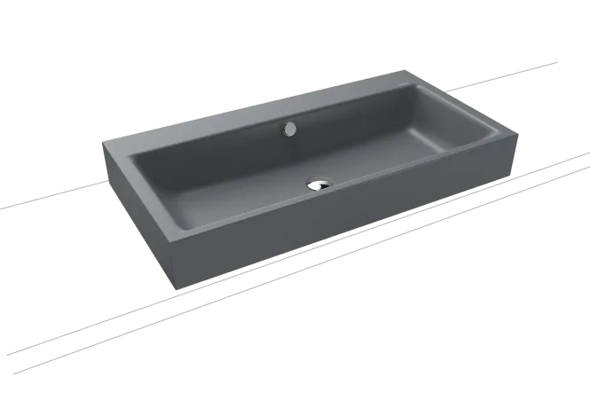 Hovedbilde Kaldewei PURO Mod 3158 Toppmontert Servant, 90x46 cm, Cool Grey 70, 0 ...