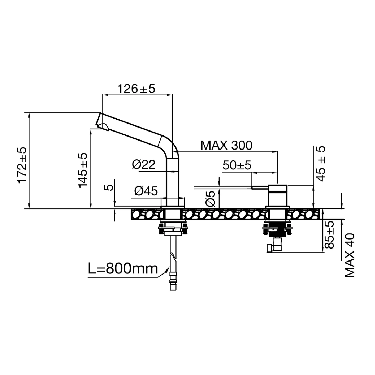 Scandtap Steel Harmonized B2 Servantbatteri