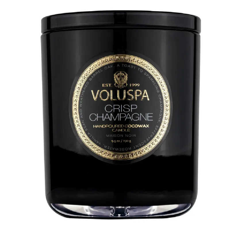 Voluspa Maison Noir Classic Duftlys - Crisp Champagne