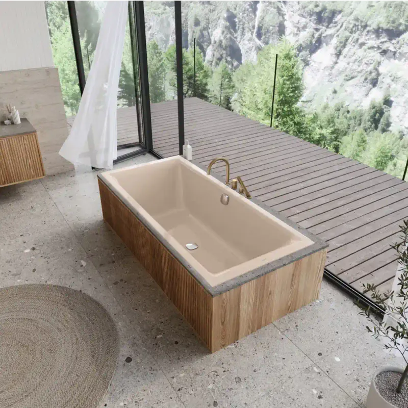 Kaldewei PURO NEXT DUO Mod 1438 Innebygd Badekar 170x75 cm