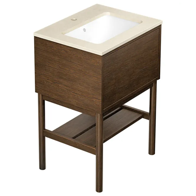 Hovedbilde Gustavsberg Ducentic Servantskap 60 cm med Benramme, Beige Royal ...