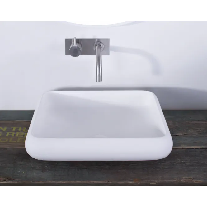 Hovedbilde Copenhagen Bath Rosenborg firkantet servant - toppmontert