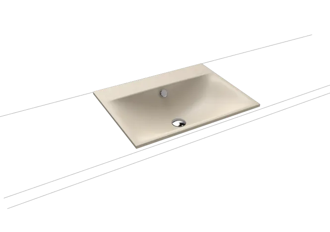 Hovedbilde Kaldewei SILENIO Nedfelt Servant Mod 3037 60x46 cm, Warm Beige 20, 0 ...