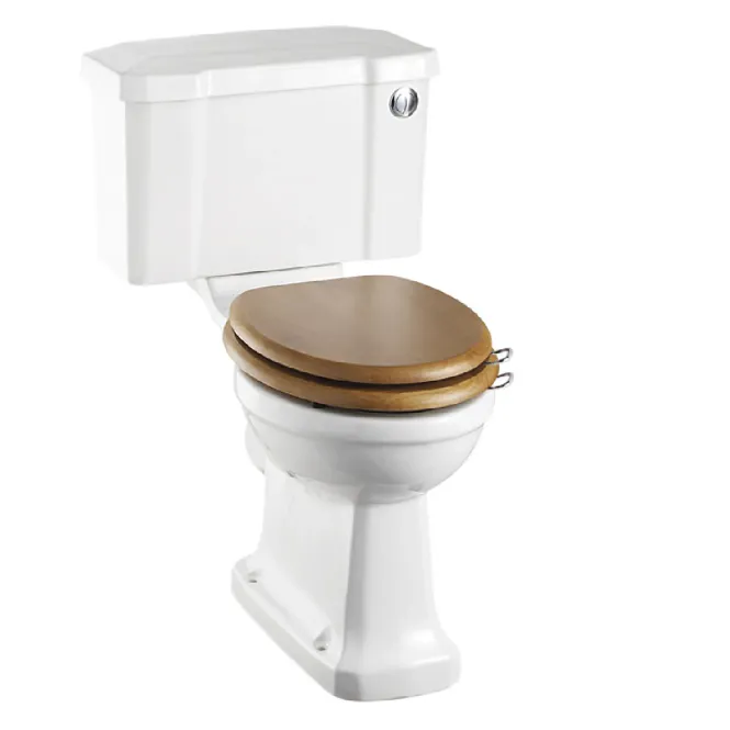 Hovedbilde Burlington Rimless gulvtoalett inkl.52cm sisterne m/knapp